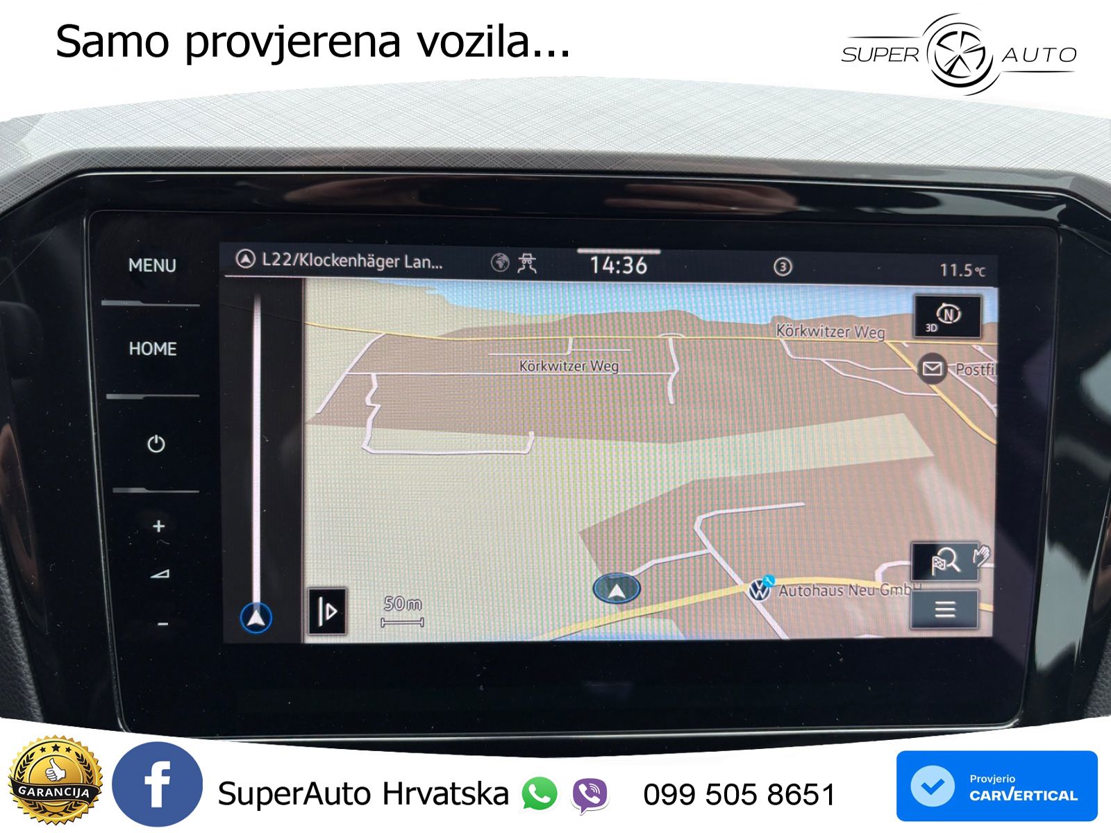 Volkswagen Passat Variant 2.0 TDI (122 KS) DSG Business LED+GR SJED+ACC