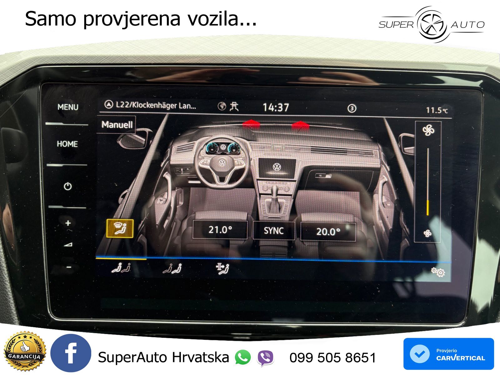 Volkswagen Passat Variant 2.0 TDI (122 KS) DSG Business LED+GR SJED+ACC