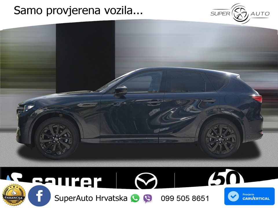 Mazda CX-60 3.3 e-Skyactiv D (254 KS) AWD Automatic MATRIX+GR SJED+KAM