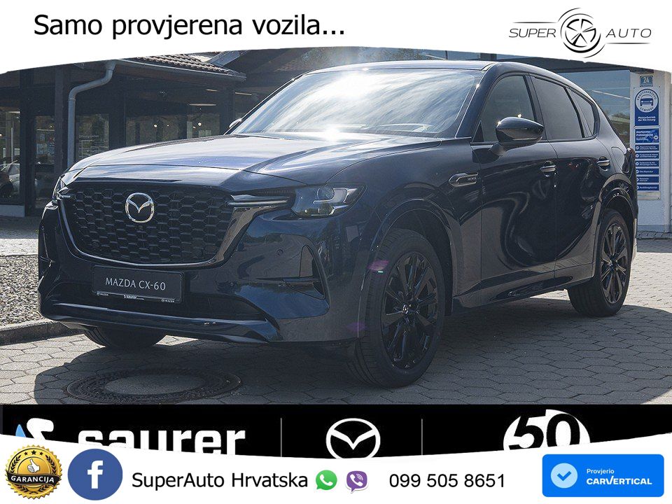 Mazda CX-60 3.3 e-Skyactiv D (254 KS) AWD Automatic MATRIX+GR SJED+KAM