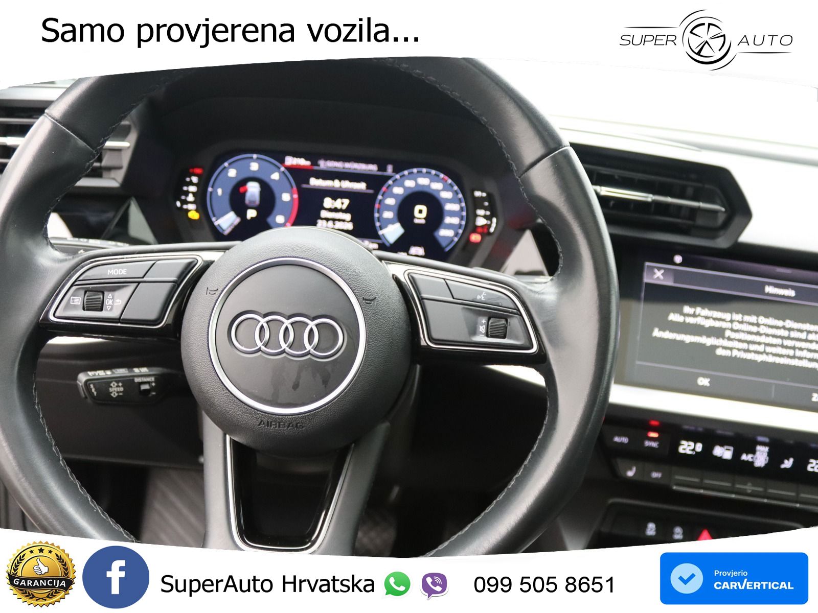 Audi A3 35 TDI (150 KS) S tronic