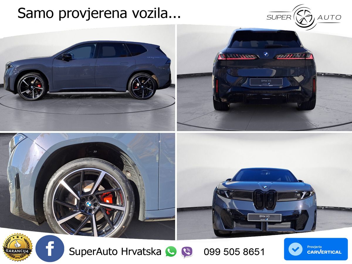 BMW iX3 40 82.6 kWh (320 KS) LED+GR SJED+ACC