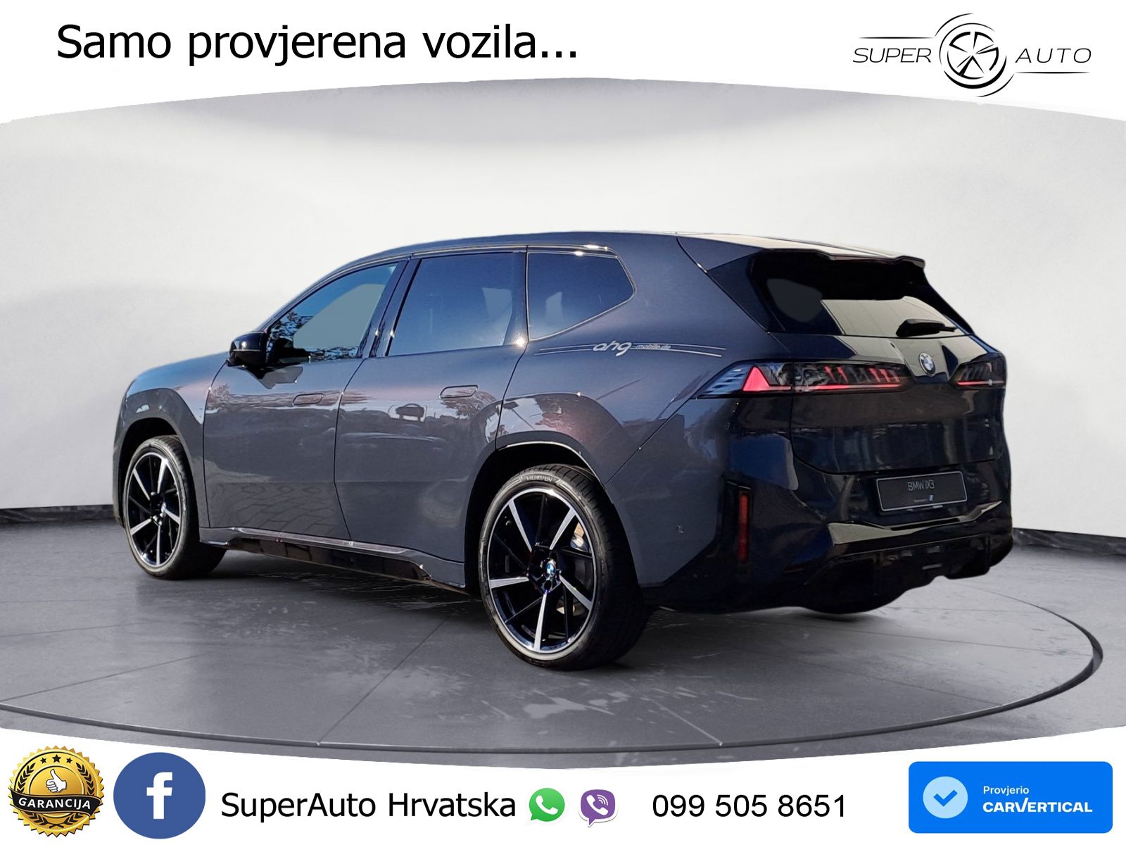BMW iX3 40 82.6 kWh (320 KS) LED+GR SJED+ACC