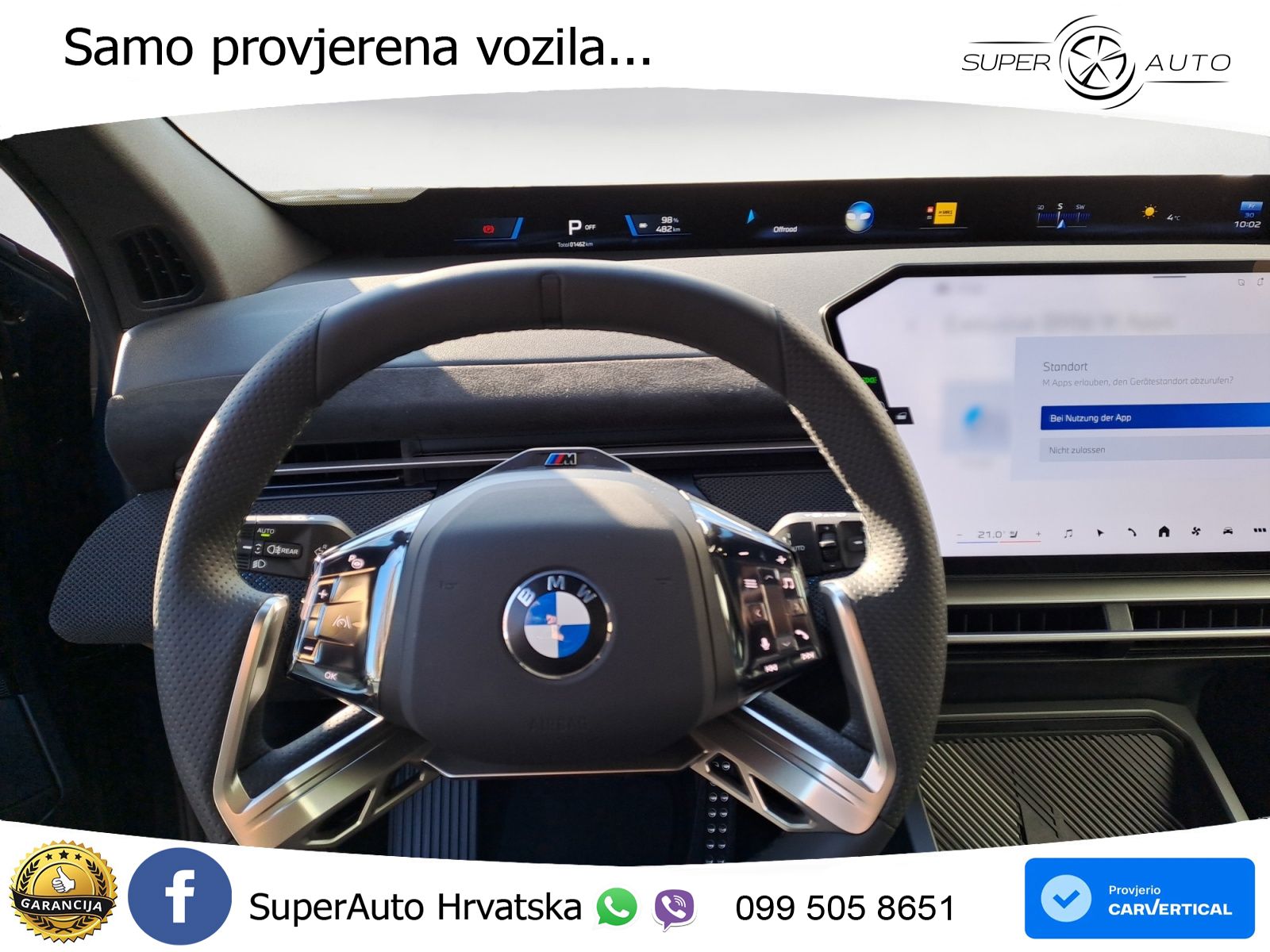 BMW iX3 40 82.6 kWh (320 KS) LED+GR SJED+ACC