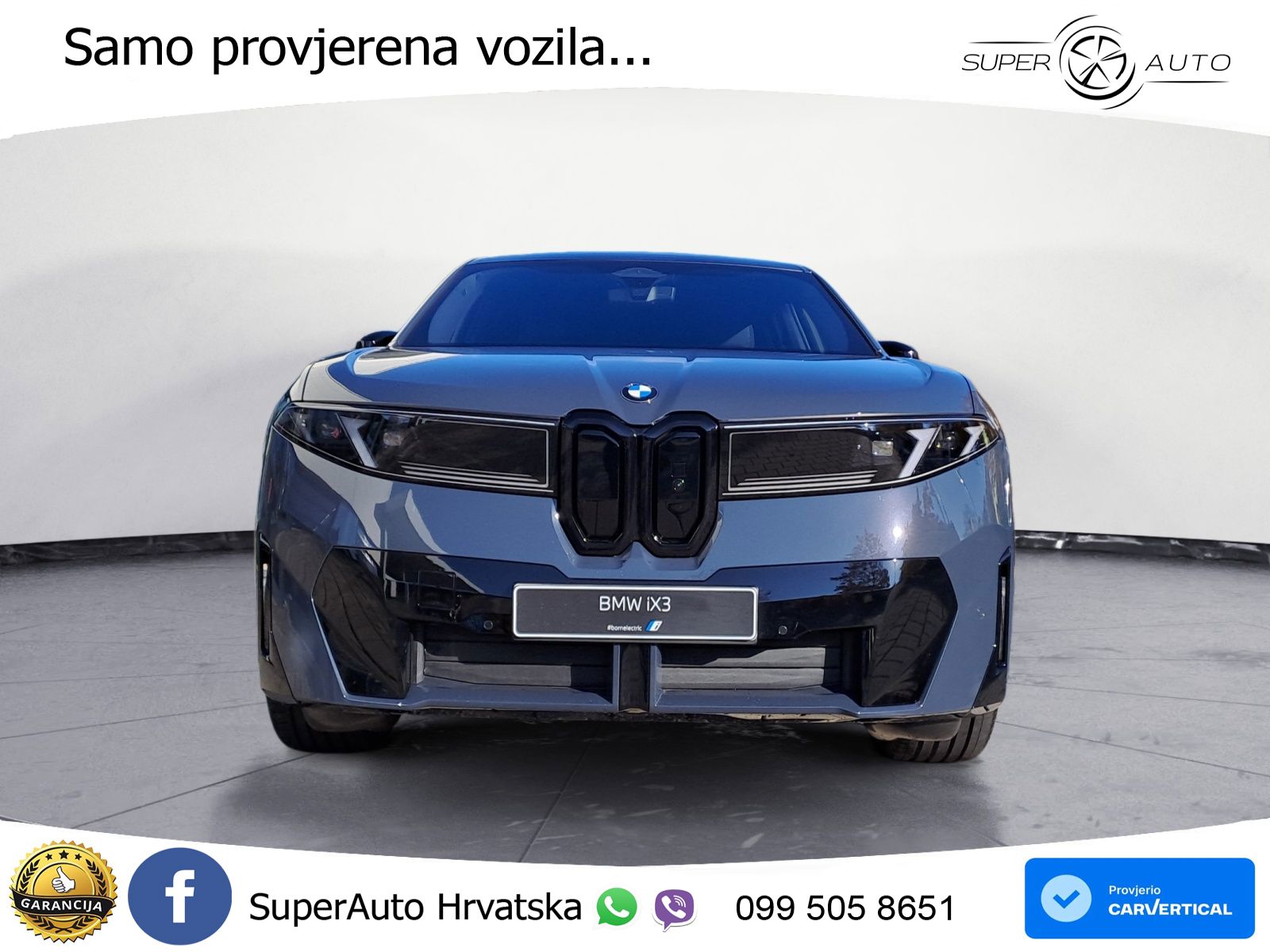 BMW iX3 40 82.6 kWh (320 KS) LED+GR SJED+ACC