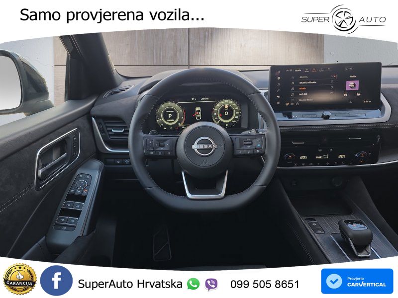 Nissan Qashqai 1.3 DIG-T (158 KS) Xtronic Tekna LED+GR SJED+ACC