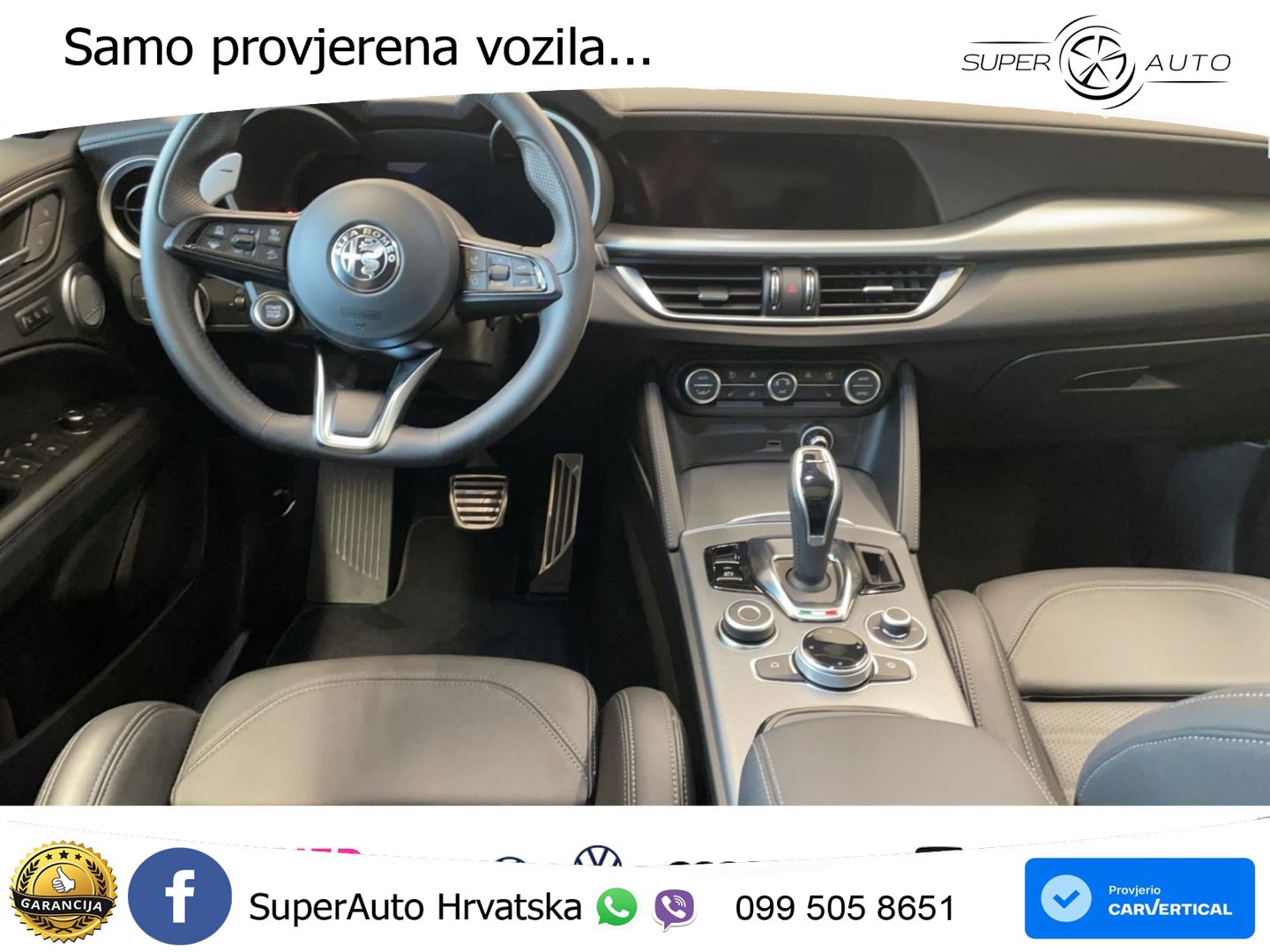 Alfa Romeo Stelvio 2.0 Turbo (280 KS) Q4 Automatic LED+GR SJED+ACC