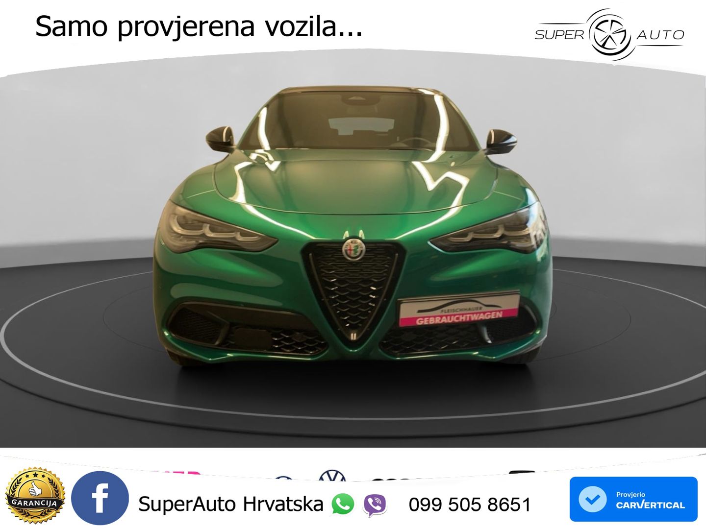 Alfa Romeo Stelvio 2.0 Turbo (280 KS) Q4 Automatic LED+GR SJED+ACC