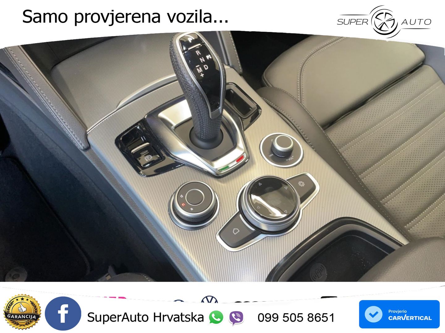 Alfa Romeo Stelvio 2.0 Turbo (280 KS) Q4 Automatic LED+GR SJED+ACC