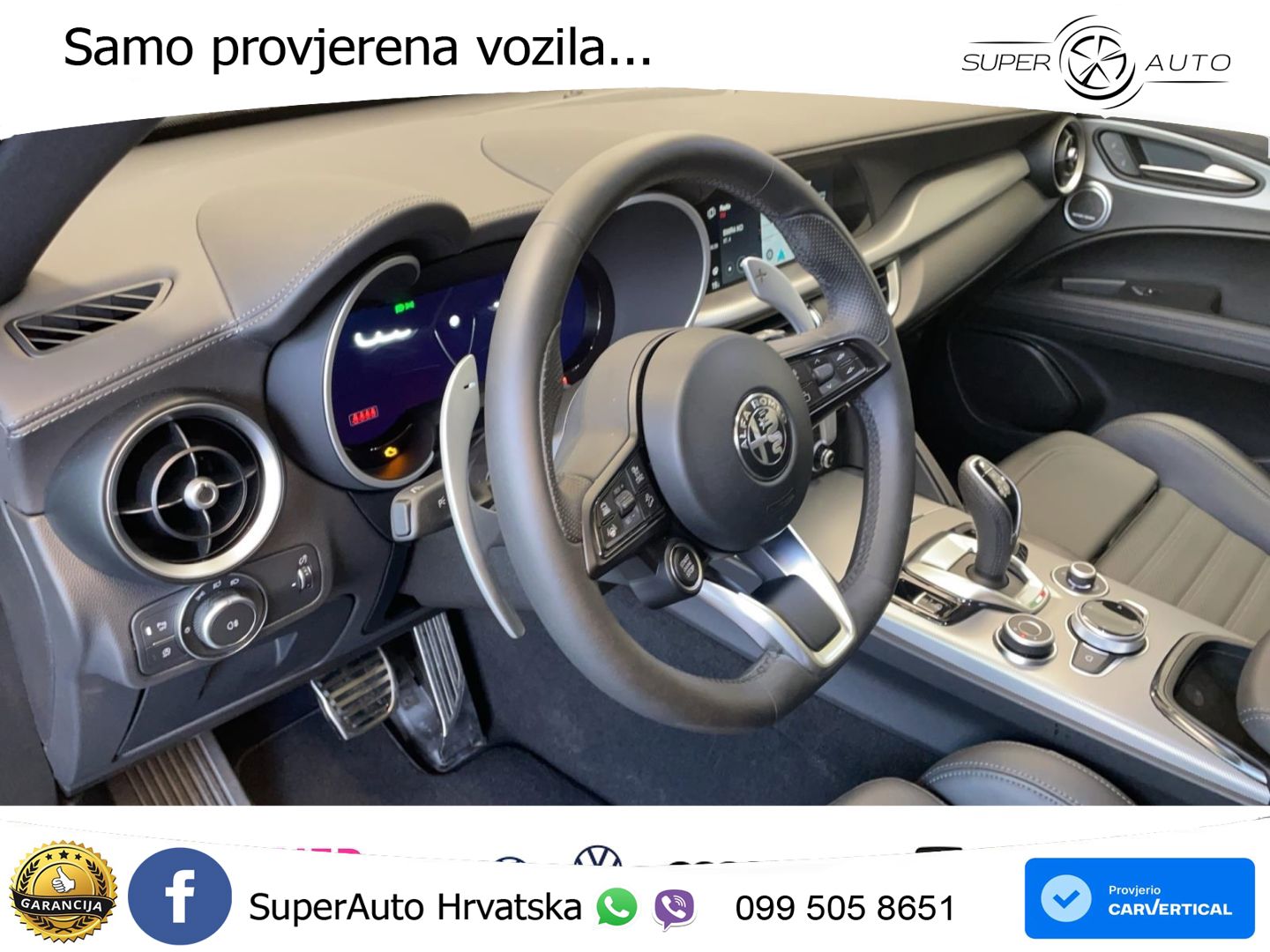 Alfa Romeo Stelvio 2.0 Turbo (280 KS) Q4 Automatic LED+GR SJED+ACC