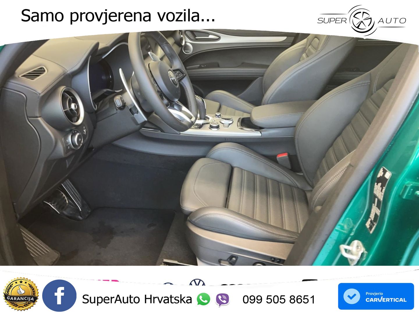 Alfa Romeo Stelvio 2.0 Turbo (280 KS) Q4 Automatic LED+GR SJED+ACC