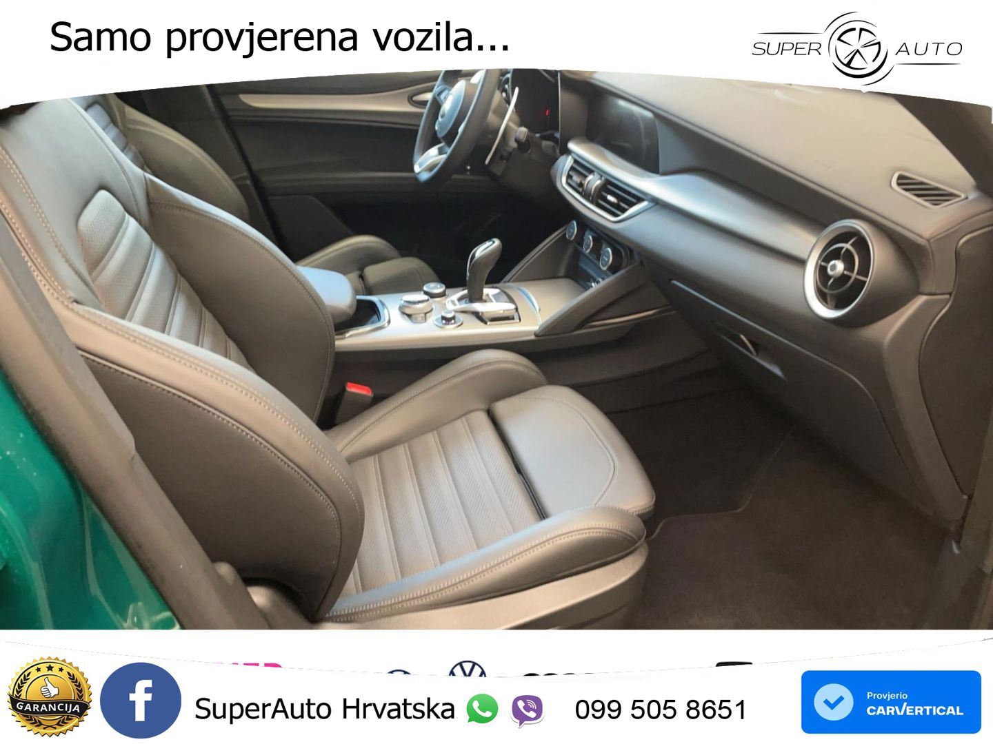 Alfa Romeo Stelvio 2.0 Turbo (280 KS) Q4 Automatic LED+GR SJED+ACC