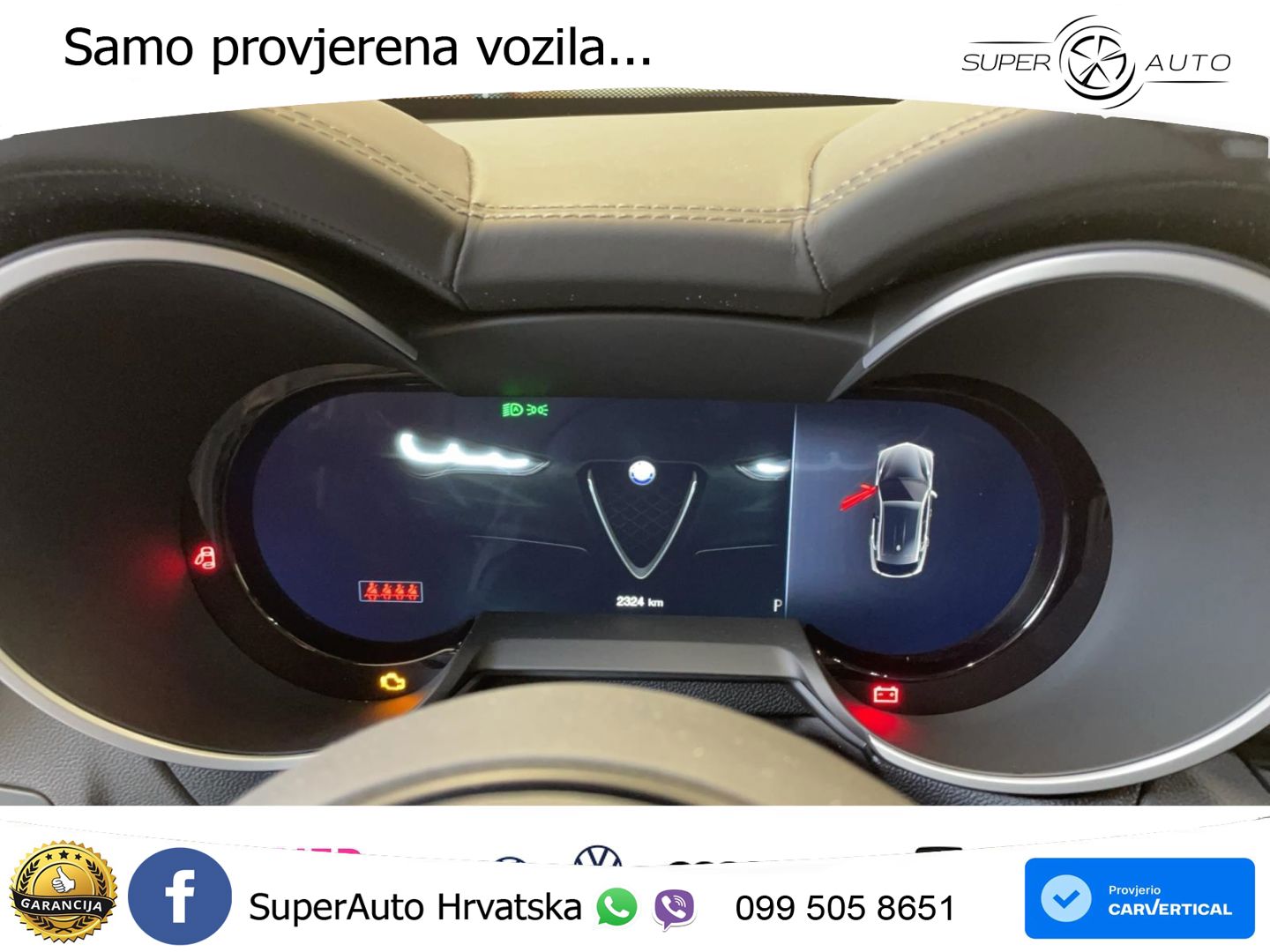 Alfa Romeo Stelvio 2.0 Turbo (280 KS) Q4 Automatic LED+GR SJED+ACC