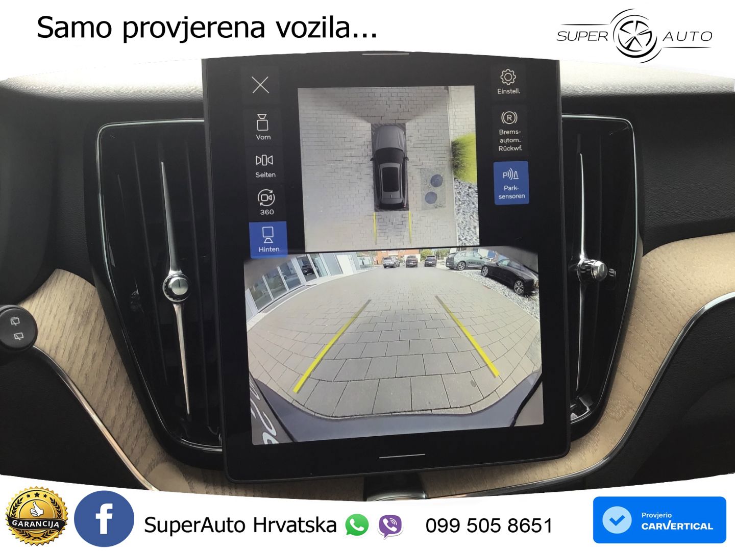 Volvo XC60 B5 Benzin AWD Geartronic ACC+HEAD+4xGR SJED+360+PANO