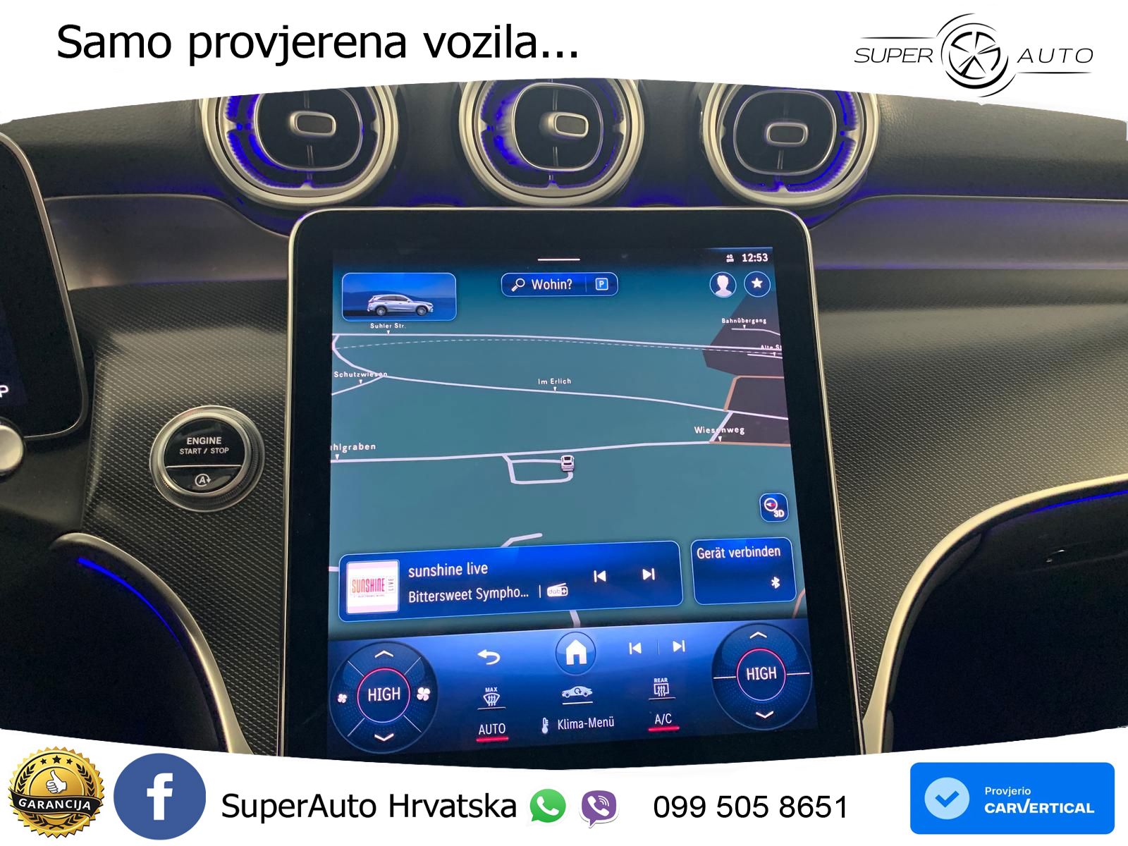Mercedes GLC 220d (197 KS) 4MATIC 9G-TRONIC LED+GR SJED+ACC