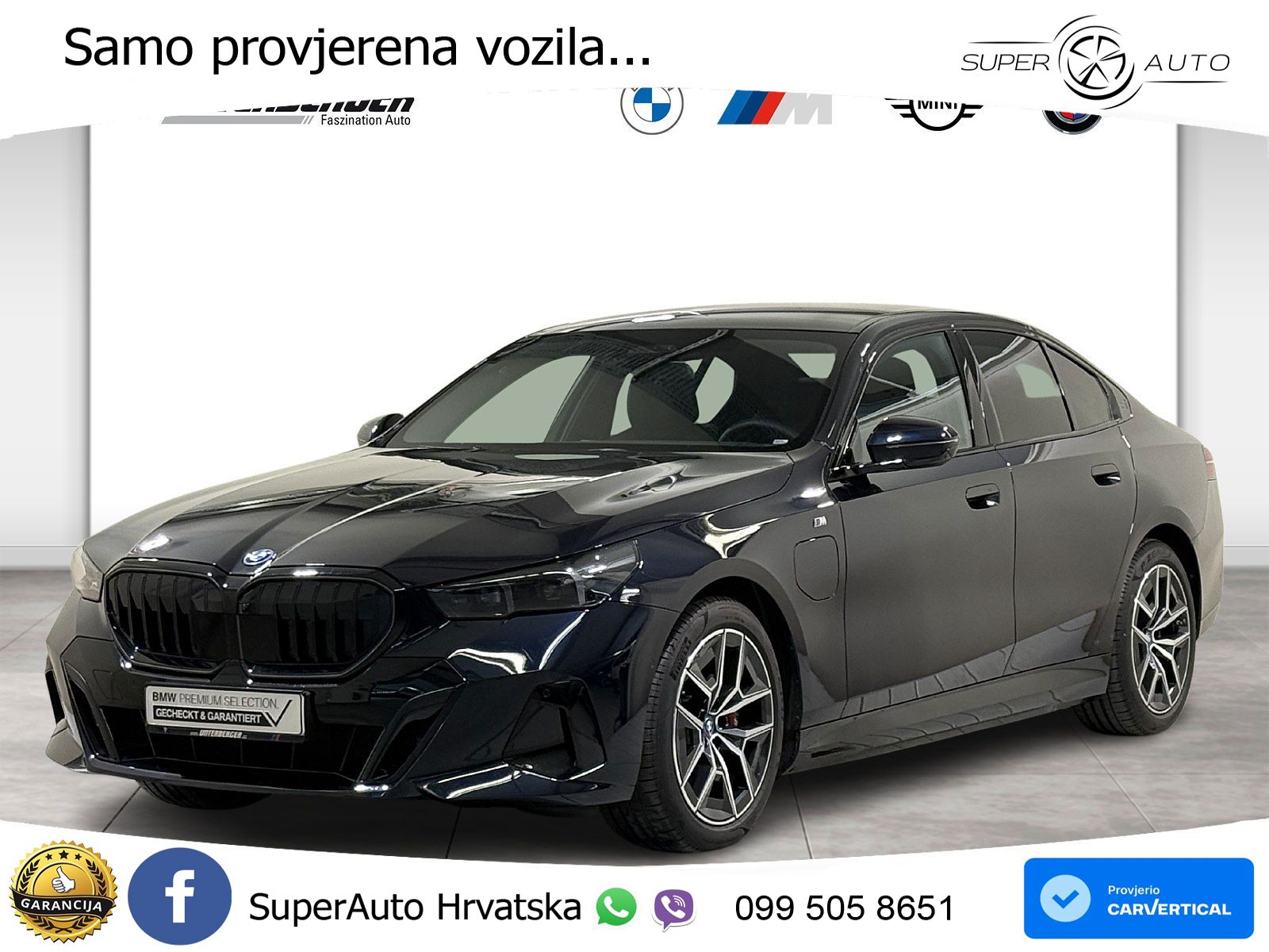 BMW 550e (489 KS) xDrive Steptronic M Sport LED+GR SJED+ACC