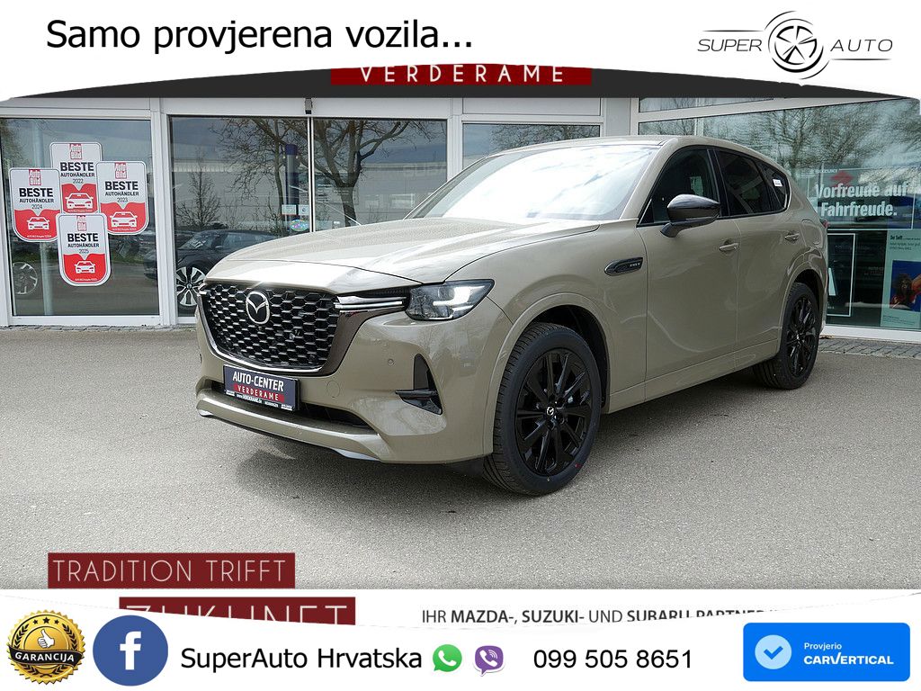 Mazda CX-60 2.5 e-Skyactiv (328 KS) AWD Automatic MATRIX+GR SJED+KAM