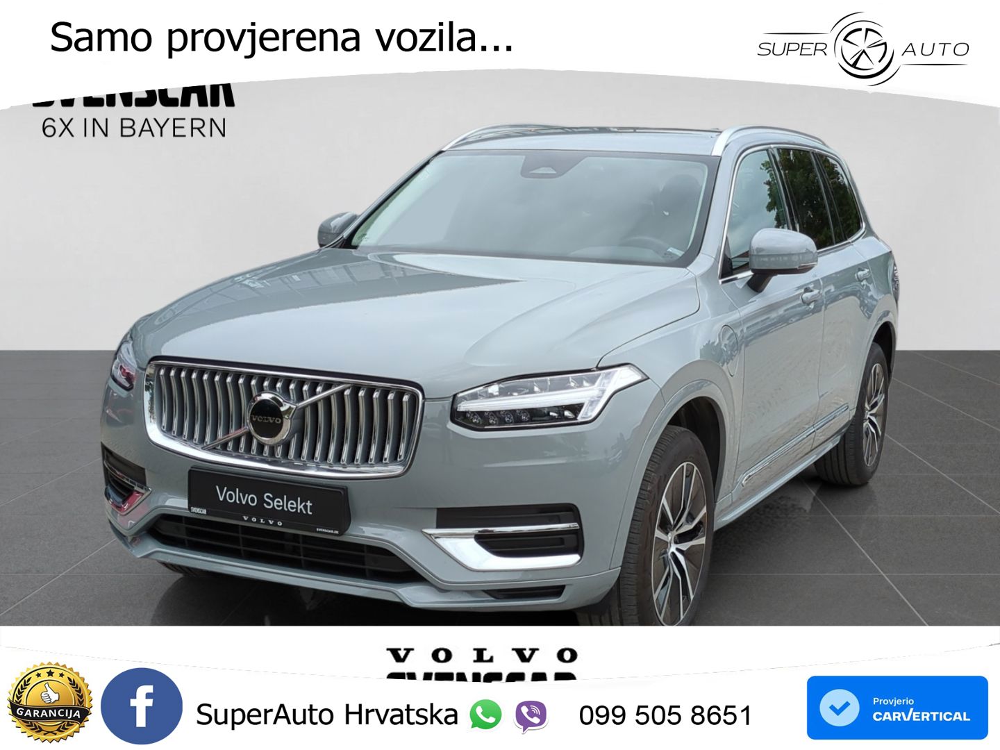 Volvo XC90 Recharge 2.0 T8 AWD Geartronic LED+GR SJED+ACC