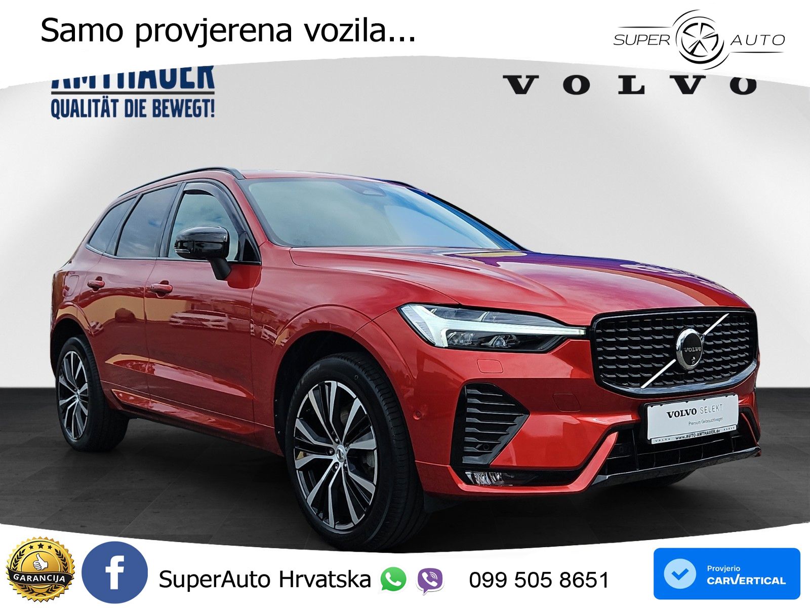 Volvo XC60 B4 Diesel AWD Geartronic ACC+HEAD+4xGR SJED+360+PANO