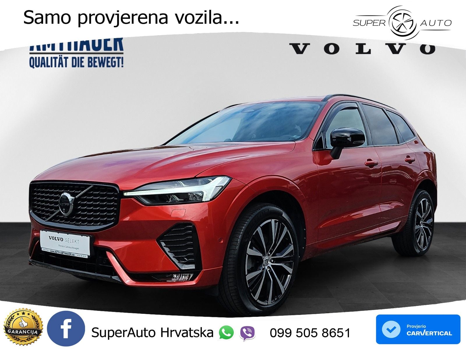 Volvo XC60 B4 Diesel AWD Geartronic ACC+HEAD+4xGR SJED+360+PANO