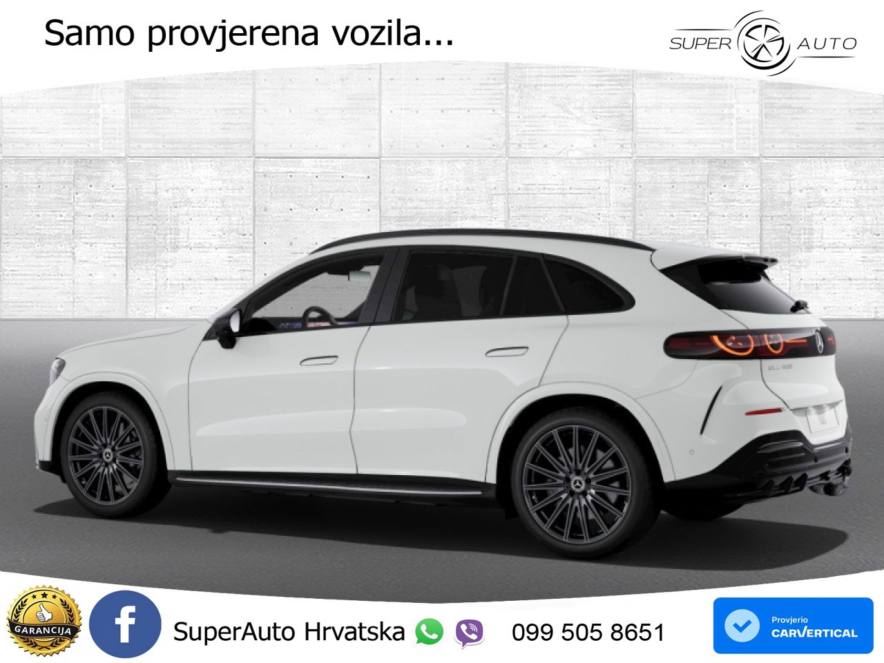 Mercedes GLC 400 94 kWh (489 KS) 4MATIC EQ Technology AMG LED+GR SJED+ACC