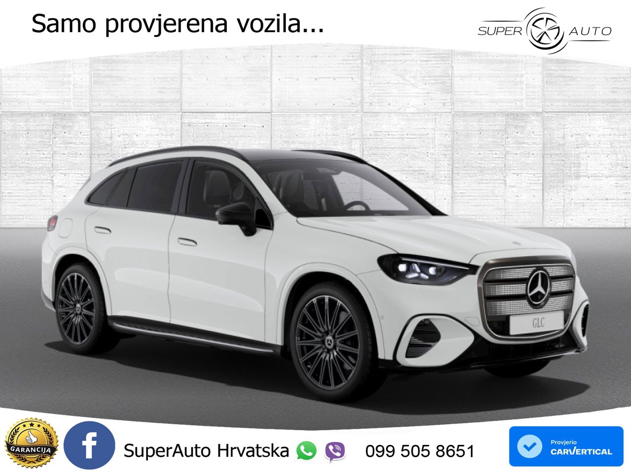 Mercedes GLC 400 94 kWh (489 KS) 4MATIC EQ Technology AMG LED+GR SJED+ACC