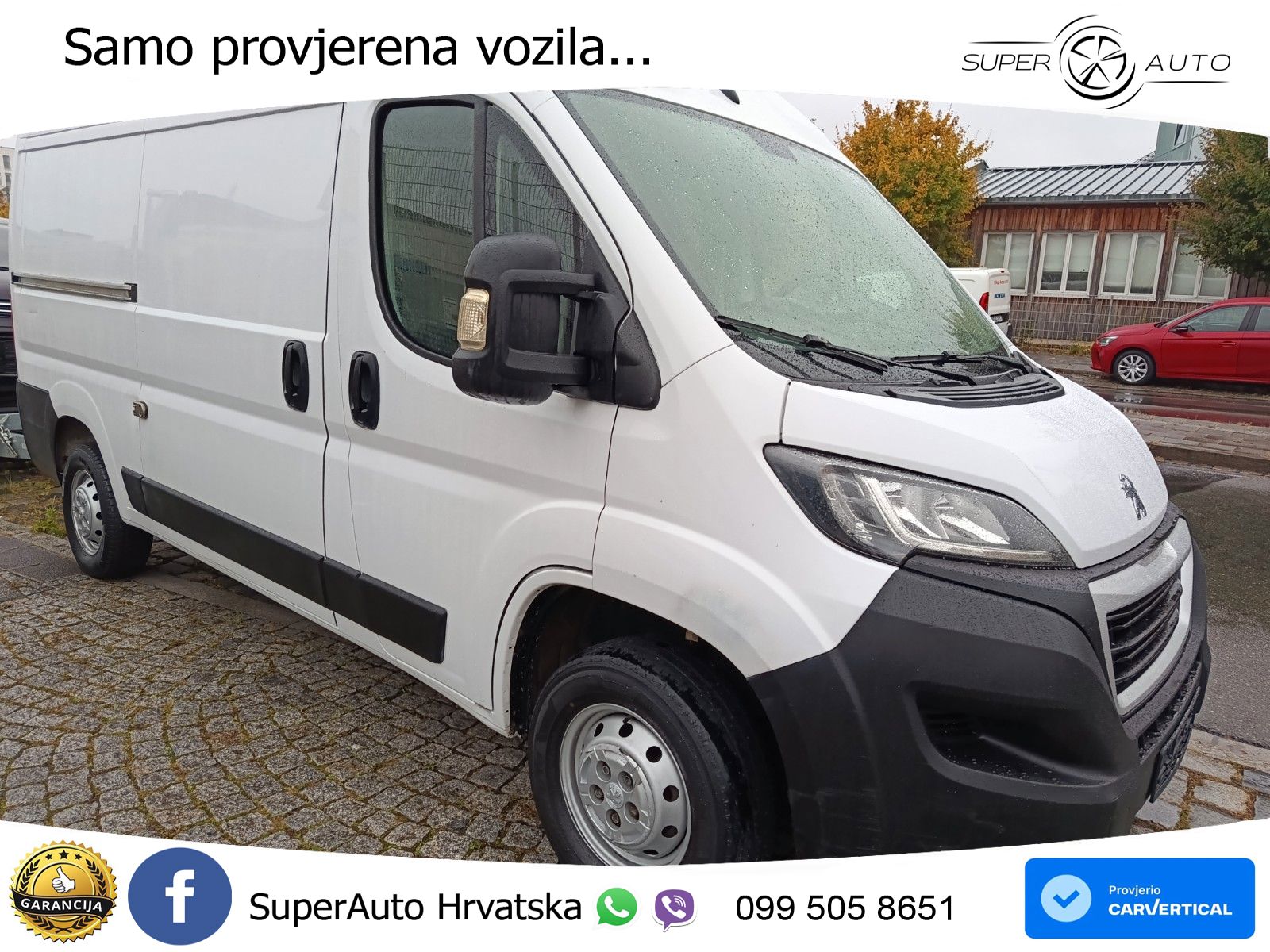 Peugeot Boxer Kasten, H2 L2, Klima, PDC 140 KS
