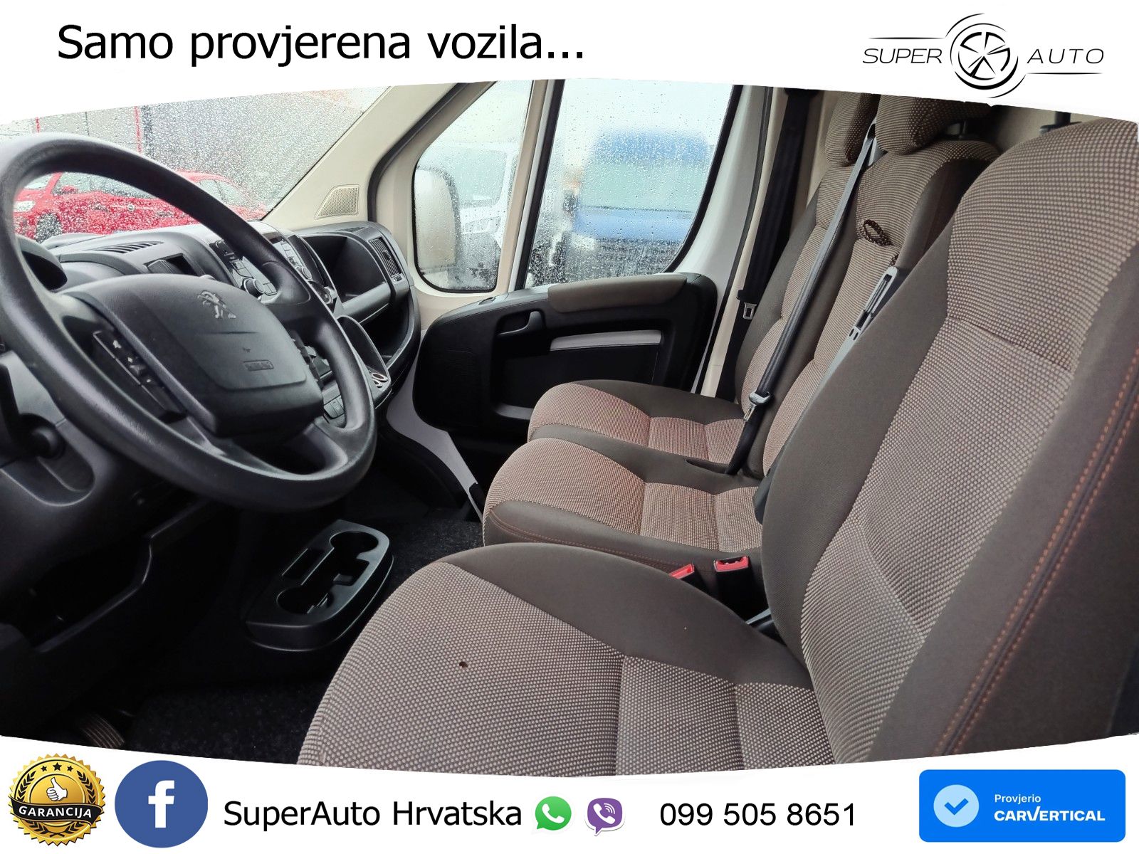 Peugeot Boxer Kasten, H2 L2, Klima, PDC 140 KS