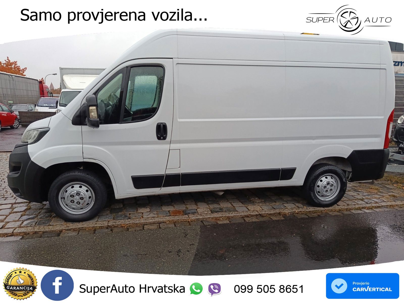 Peugeot Boxer Kasten, H2 L2, Klima, PDC 140 KS