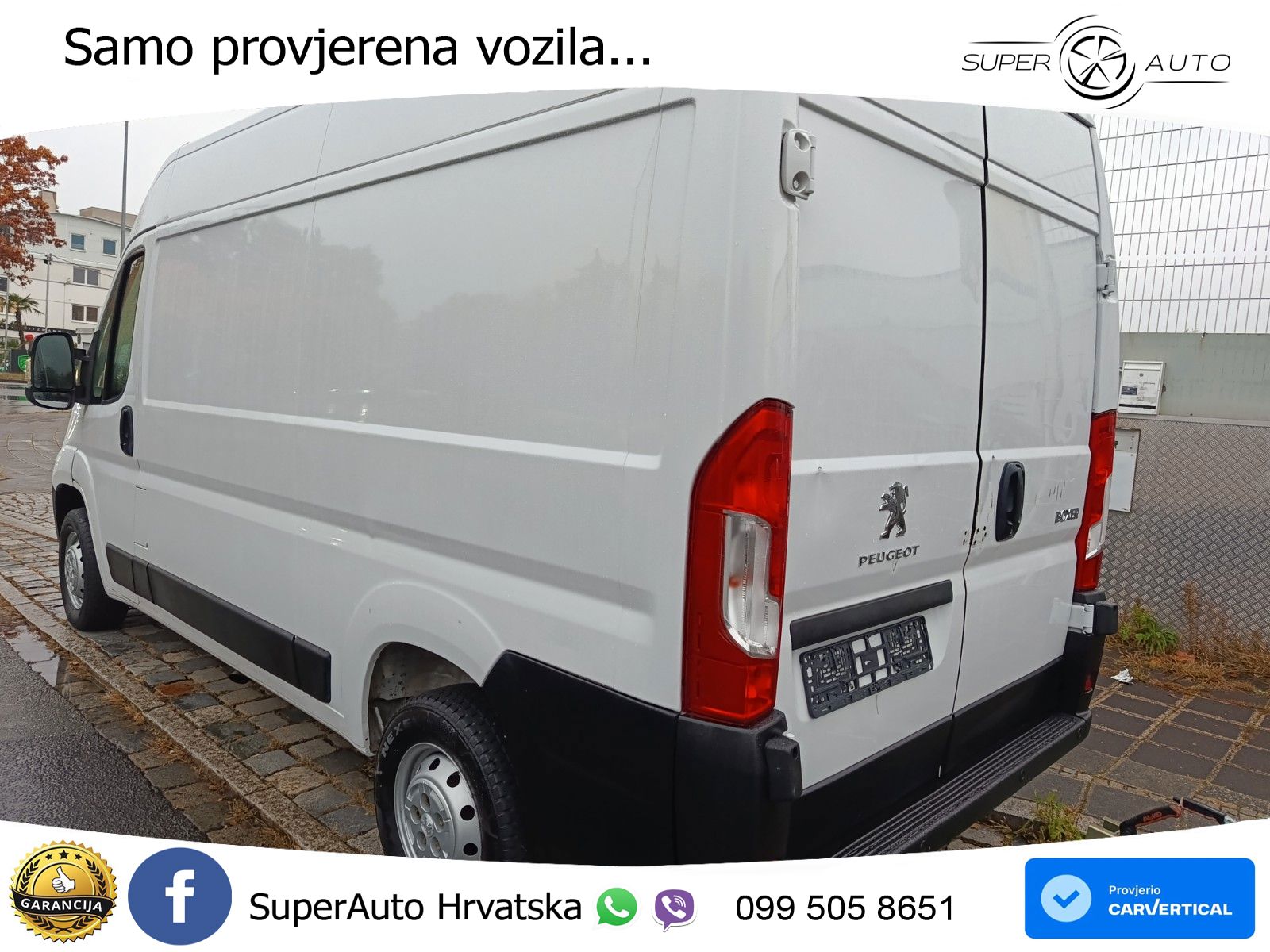 Peugeot Boxer Kasten, H2 L2, Klima, PDC 140 KS