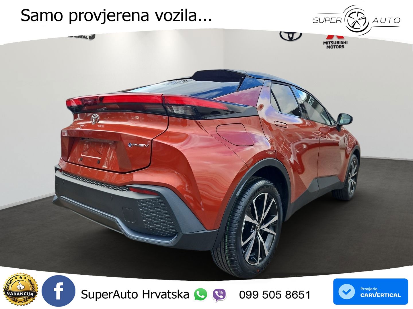 Toyota C-HR 2.0 (223 KS) PHEV e-CVT Teamplayer LED+GR SJED+ACC