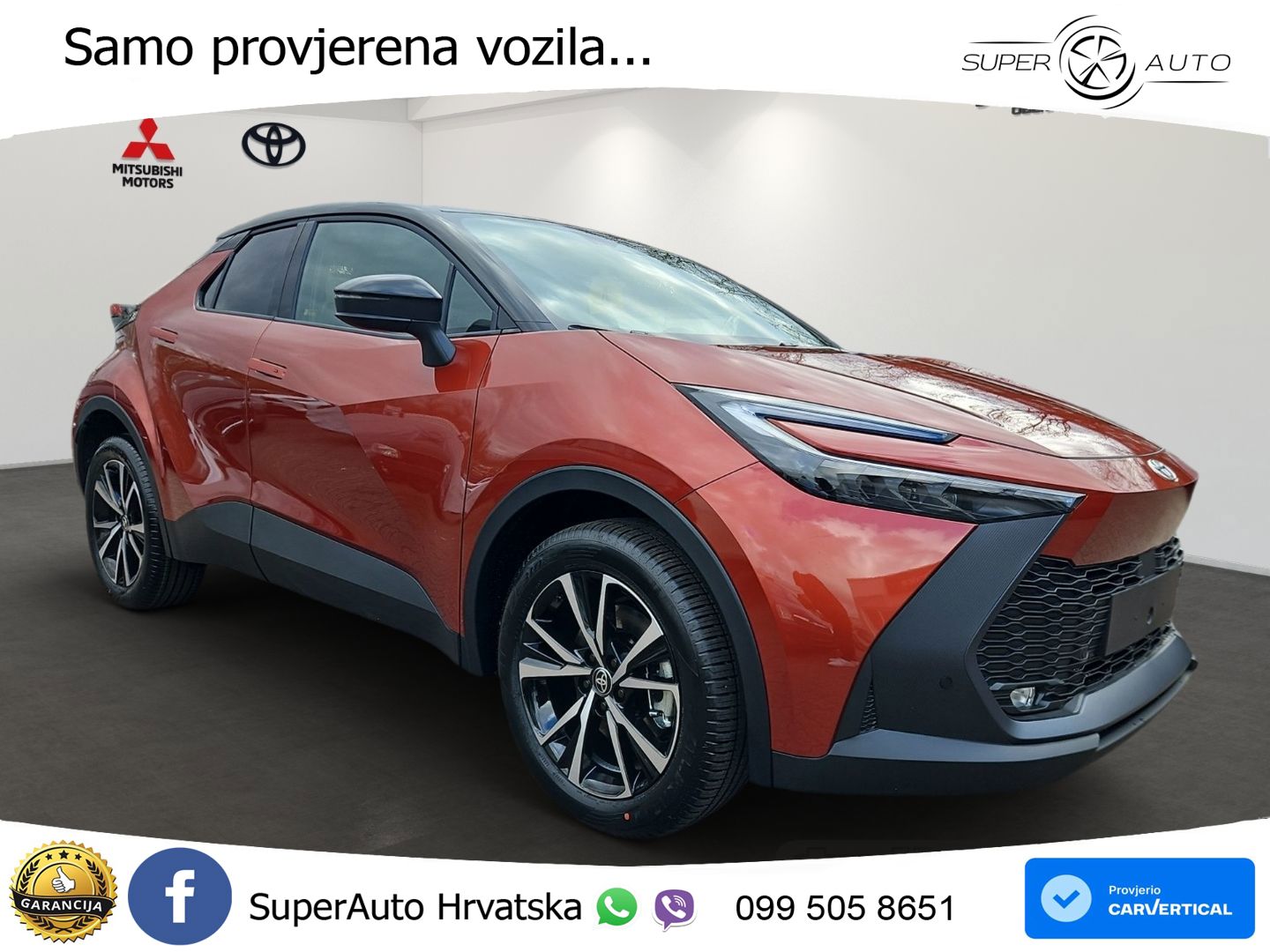 Toyota C-HR 2.0 (223 KS) PHEV e-CVT Teamplayer LED+GR SJED+ACC