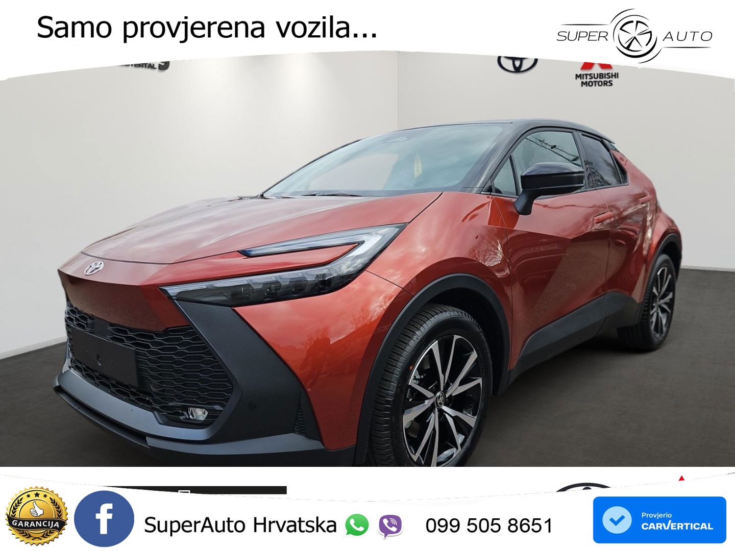 Toyota C-HR 2.0 (223 KS) PHEV e-CVT Teamplayer LED+GR SJED+ACC