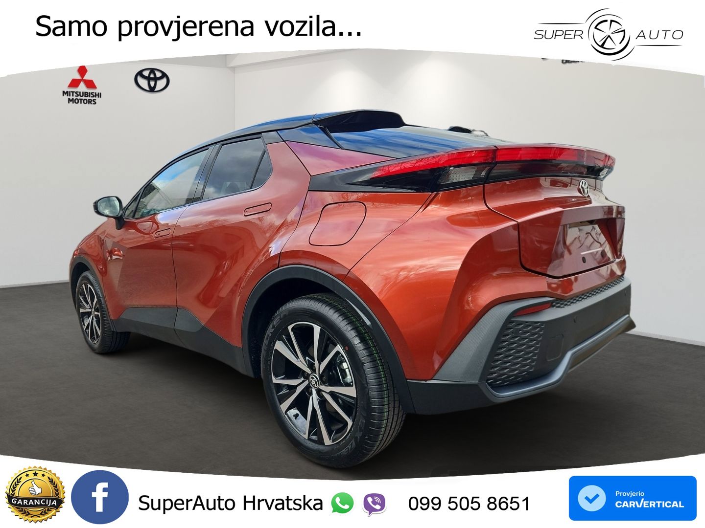 Toyota C-HR 2.0 (223 KS) PHEV e-CVT Teamplayer LED+GR SJED+ACC