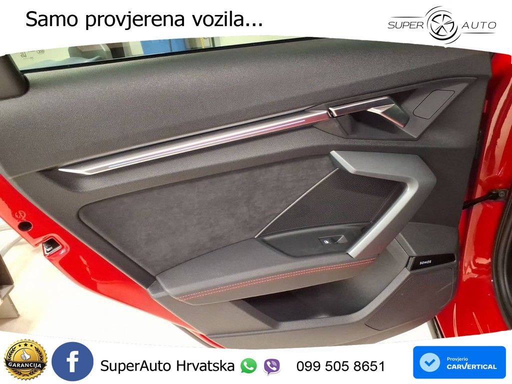 Audi A3 45 TFSIe (272 KS) S tronic S line MATRIX+GR SJED+KAM