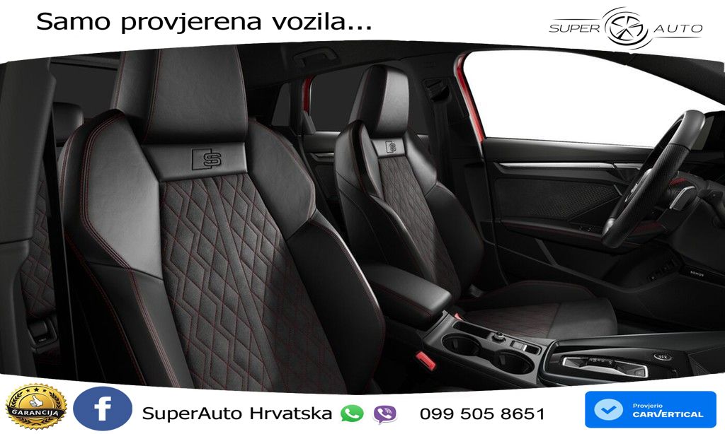 Audi A3 45 TFSIe (272 KS) S tronic S line MATRIX+GR SJED+KAM
