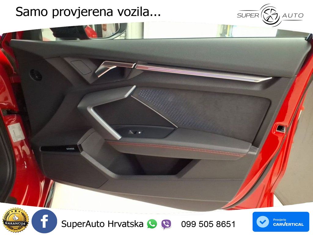 Audi A3 45 TFSIe (272 KS) S tronic S line MATRIX+GR SJED+KAM