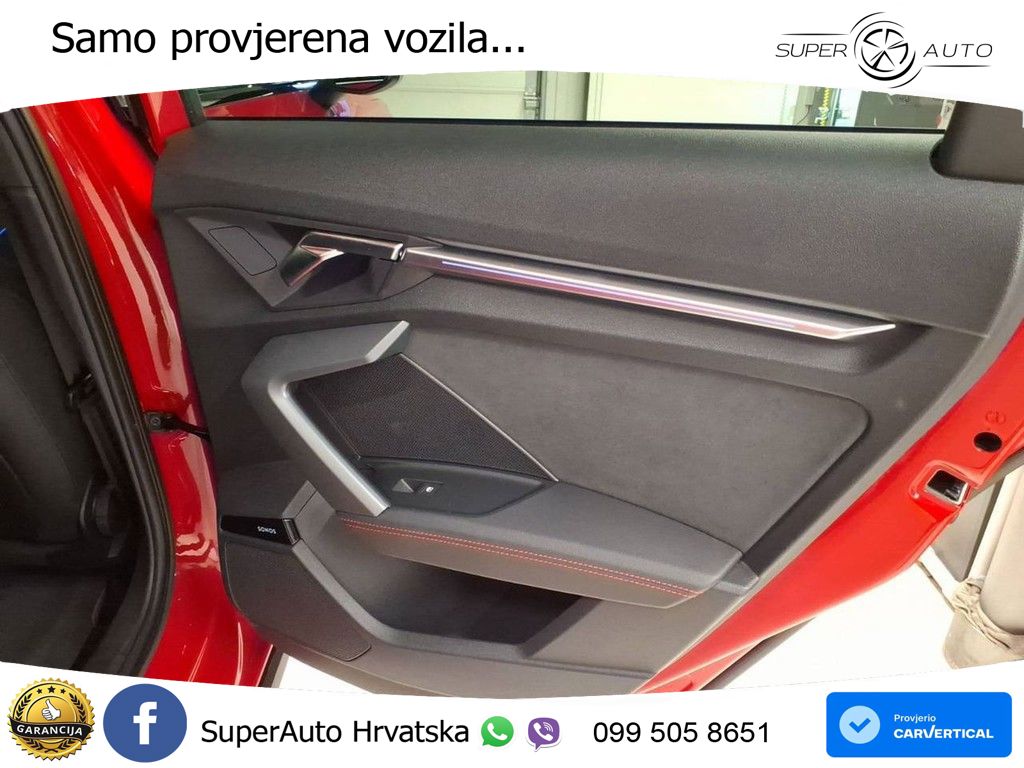 Audi A3 45 TFSIe (272 KS) S tronic S line MATRIX+GR SJED+KAM