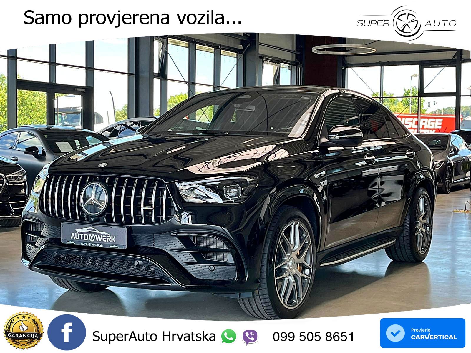 Mercedes AMG GLE 63 S V8 (612 KS) EQ Boost 4MATIC+ AMG SPEEDSHIFT TCT 9G ACC+HEAD+4xGR SJED+360+PANO