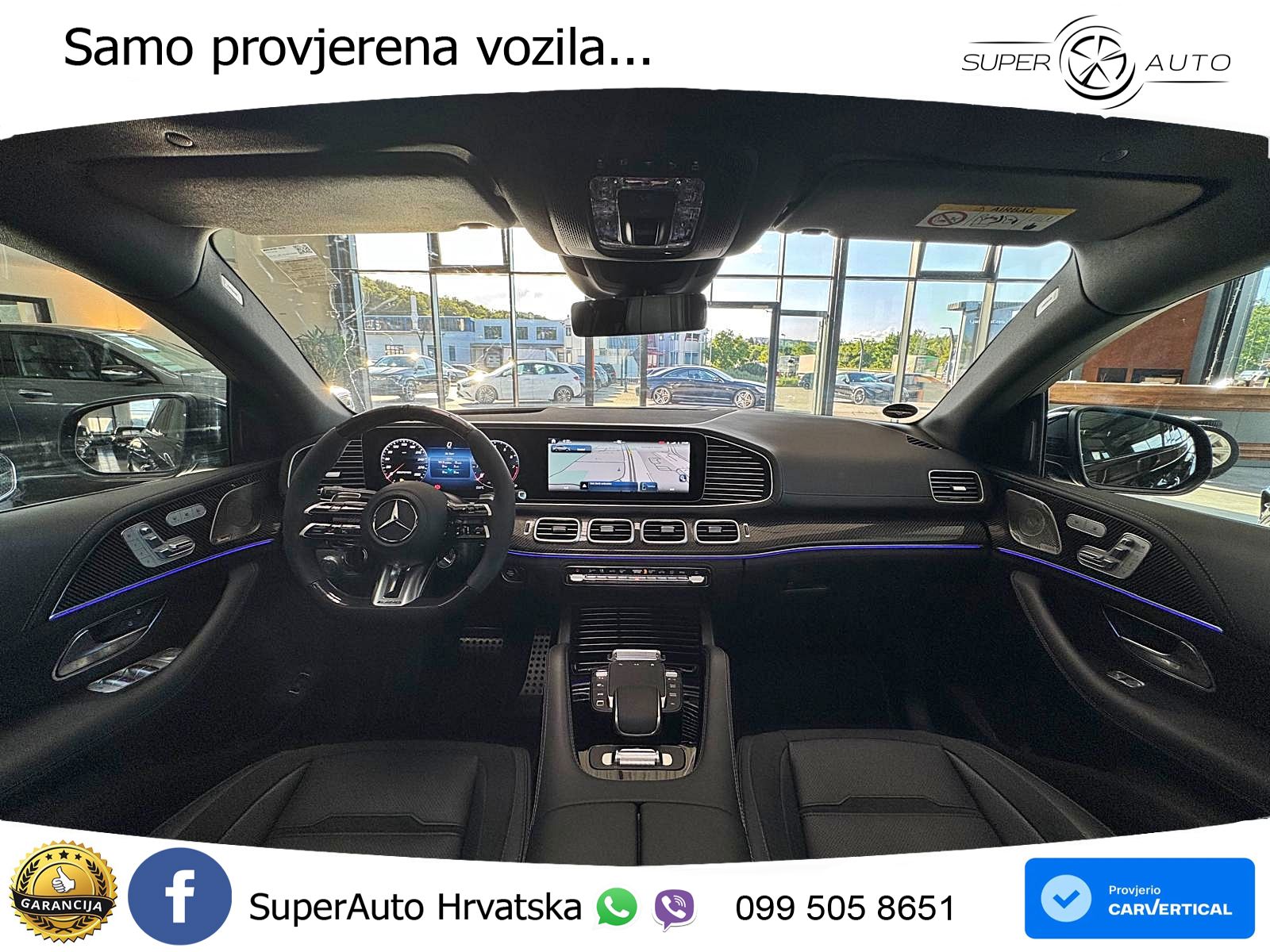 Mercedes AMG GLE 63 S V8 (612 KS) EQ Boost 4MATIC+ AMG SPEEDSHIFT TCT 9G ACC+HEAD+4xGR SJED+360+PANO