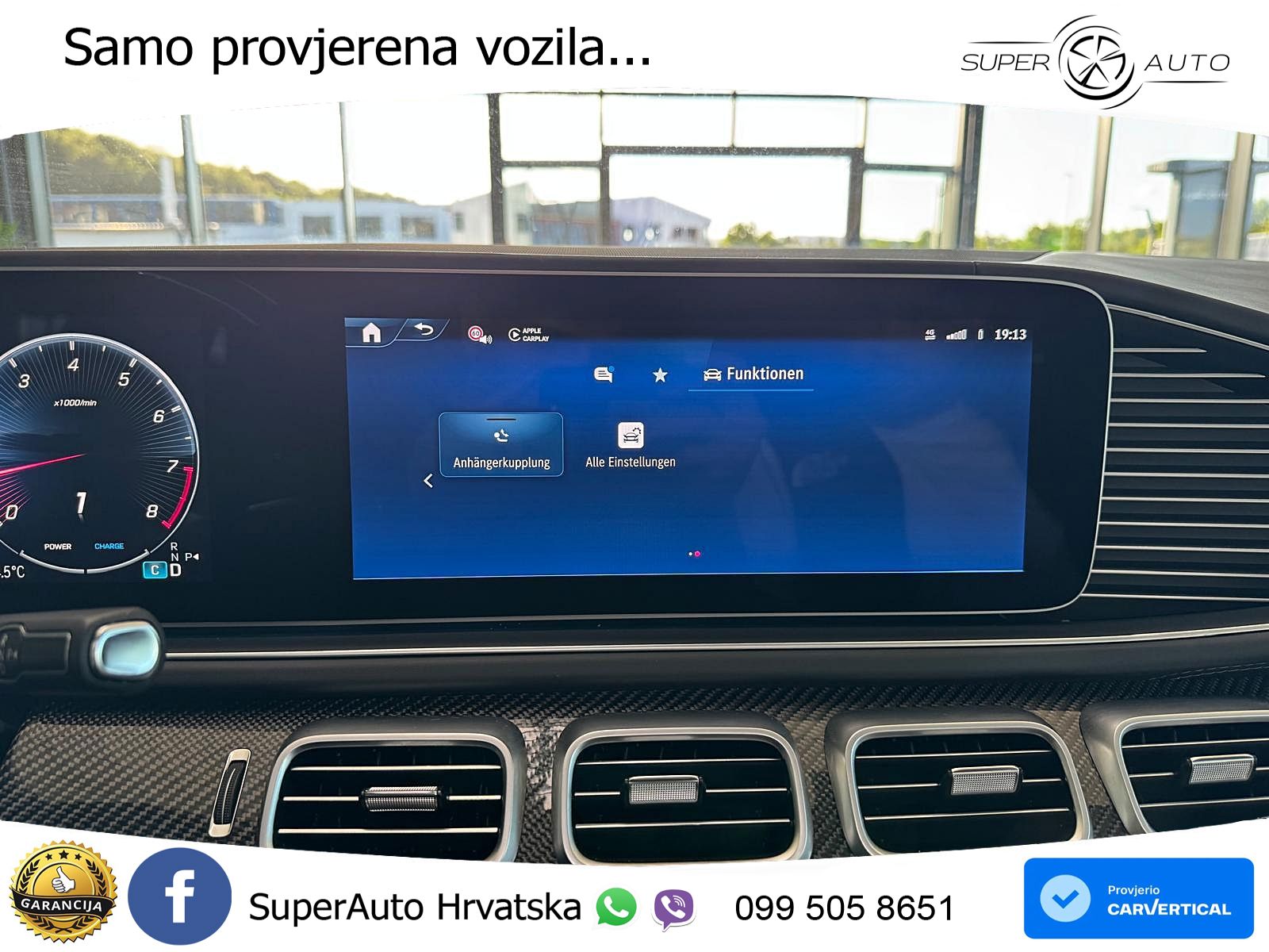 Mercedes AMG GLE 63 S V8 (612 KS) EQ Boost 4MATIC+ AMG SPEEDSHIFT TCT 9G ACC+HEAD+4xGR SJED+360+PANO