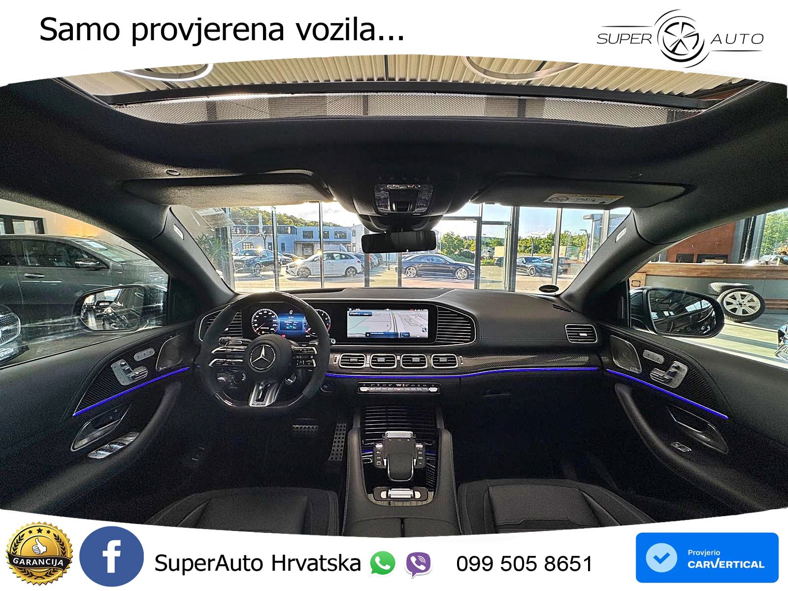 Mercedes AMG GLE 63 S V8 (612 KS) EQ Boost 4MATIC+ AMG SPEEDSHIFT TCT 9G ACC+HEAD+4xGR SJED+360+PANO