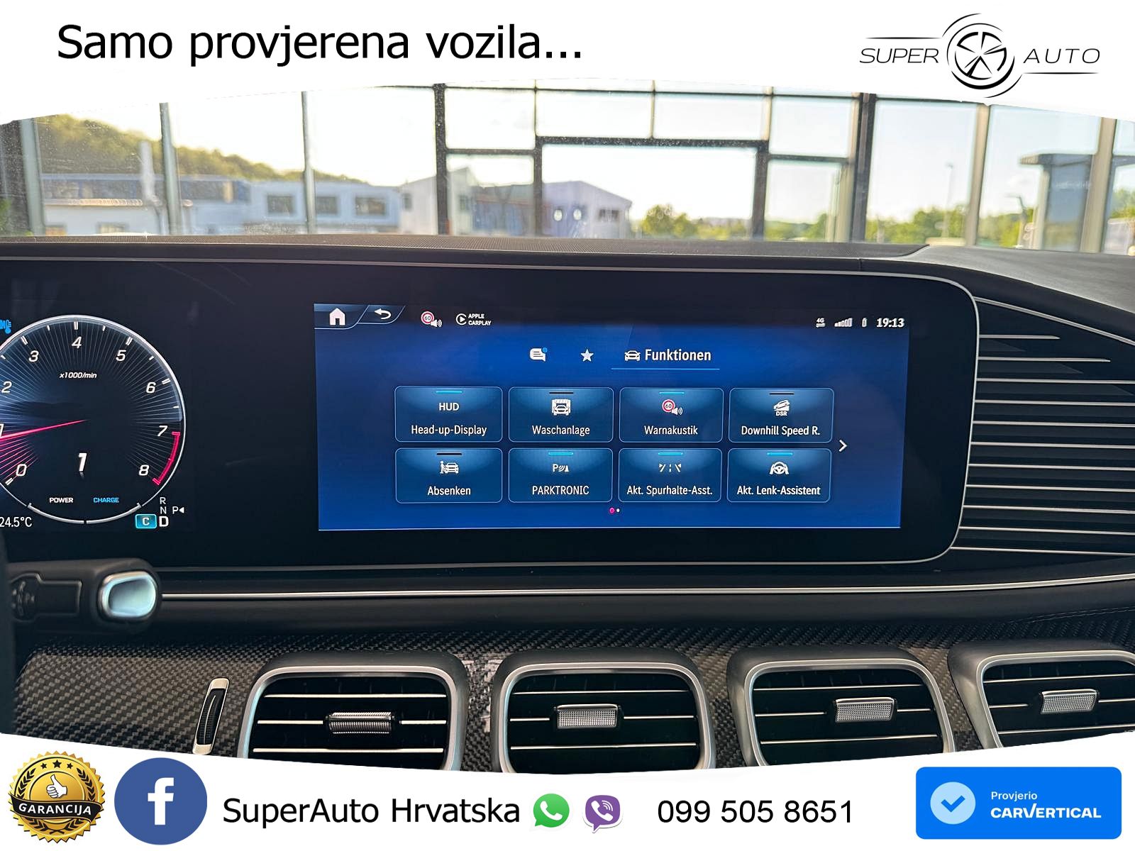 Mercedes AMG GLE 63 S V8 (612 KS) EQ Boost 4MATIC+ AMG SPEEDSHIFT TCT 9G ACC+HEAD+4xGR SJED+360+PANO