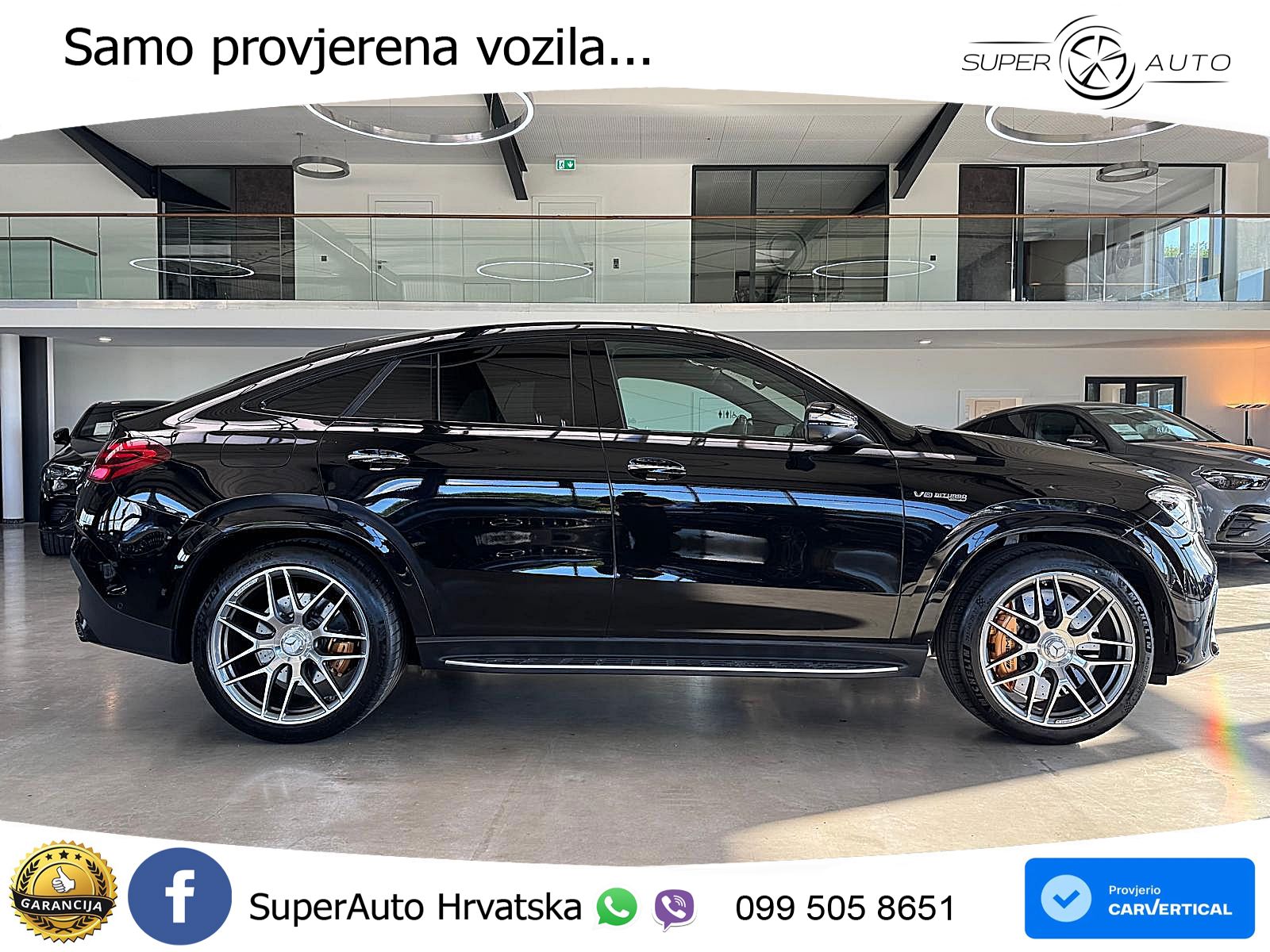 Mercedes AMG GLE 63 S V8 (612 KS) EQ Boost 4MATIC+ AMG SPEEDSHIFT TCT 9G ACC+HEAD+4xGR SJED+360+PANO
