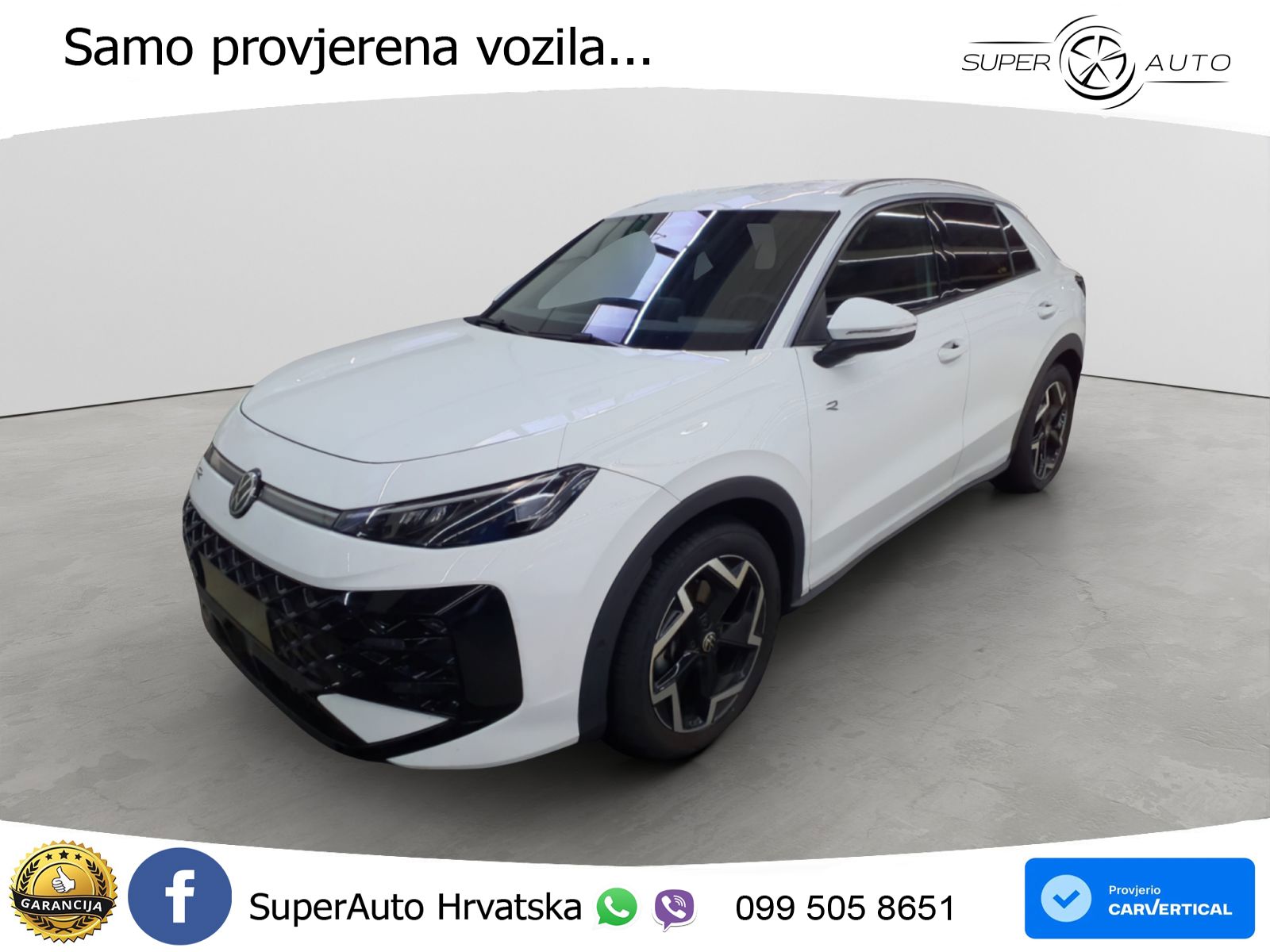 Volkswagen T-Roc 1.5 eTSI (150 KS)  DSG R-Line LED+GR SJED+ACC