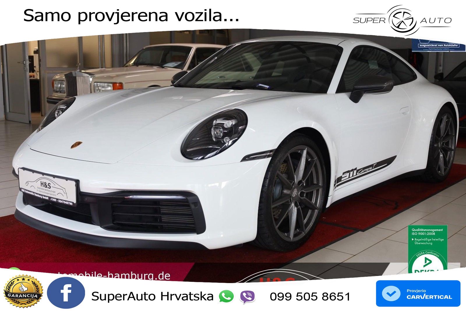 Porsche 911 Carrera T 3.0 (385 KS)