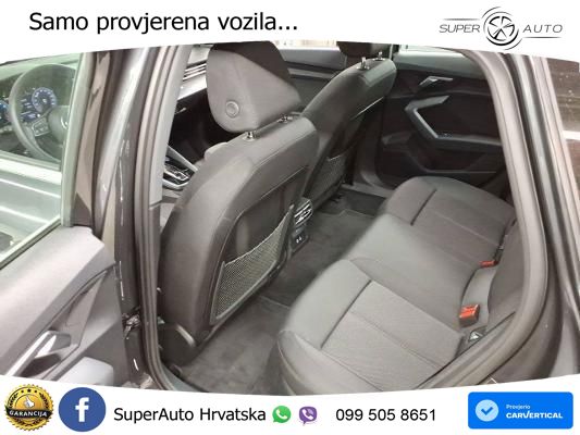 Audi A3 Sportback 30 TFSI (116 KS) Mild Hybrid S tronic LED+GR SJED+ACC