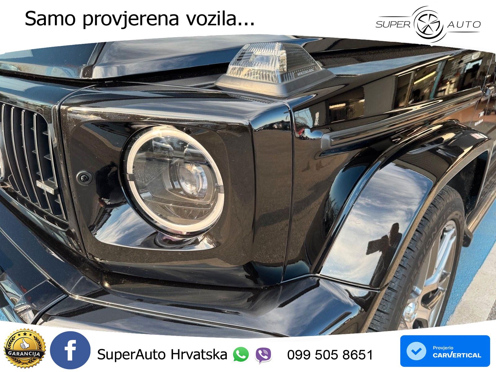 Mercedes AMG G 63 Long V8 (585 KS) 4MATIC 9G-TRONIC AMG SPEEDSHIFT TCT LED+GR SJED+ACC