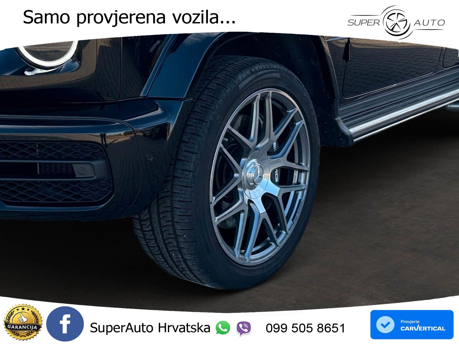 Mercedes AMG G 63 Long V8 (585 KS) 4MATIC 9G-TRONIC AMG SPEEDSHIFT TCT LED+GR SJED+ACC