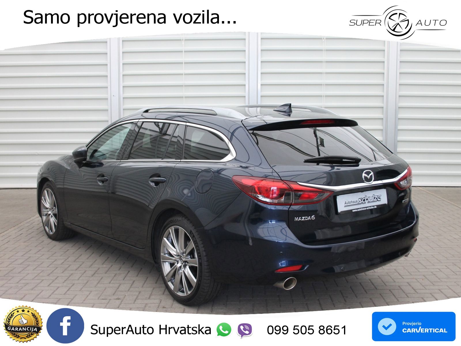Mazda 6 Sport Combi 2.5 SKYACTIV-G (194 KS) SKYACTIV-Drive MATRIX+GR SJED+KAM